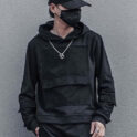 streetwear black hoodie