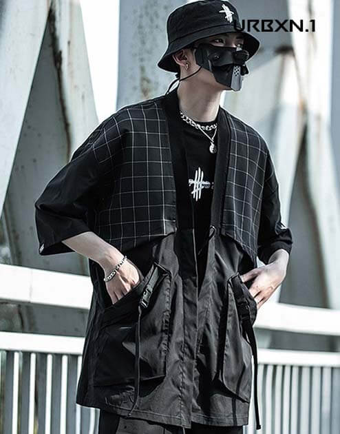 streetwear kimono jacket