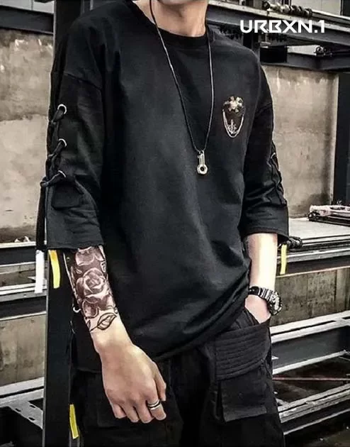 Harajuku Black Shirt (4) Harajuku Black Shirt