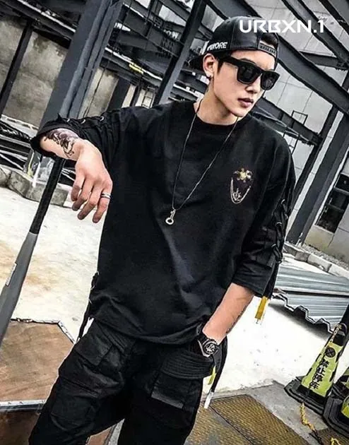 Harajuku Black Shirt