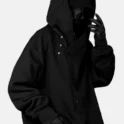 Black Hoodie Mens Streetwear