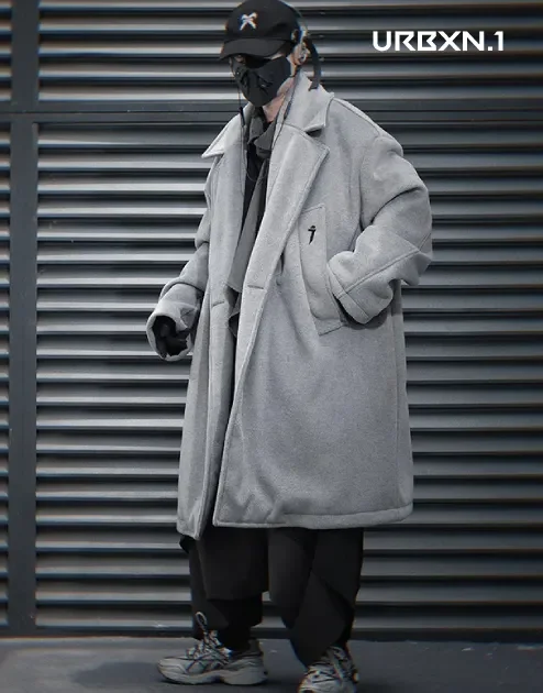 Streetwear Wool Coat Streetwear Wool Coat