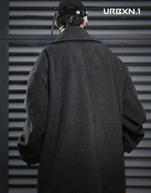 Streetwear Wool Coat Streetwear Wool Coat