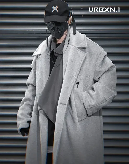 Streetwear Wool Coat Streetwear Wool Coat